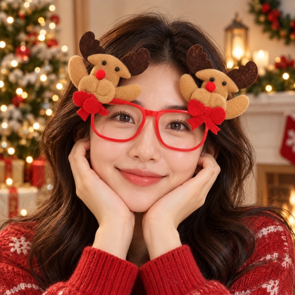 서프라이즈 크리스마스 안경