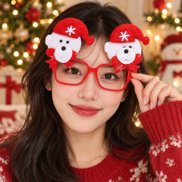 서프라이즈 크리스마스 안경