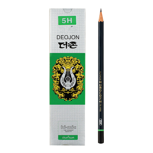 문화 12p 더존 5H 연필(18cm)