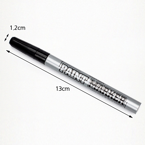 Oce 국산 가는 글씨 유성 마킹 펜 1p 은색 싸인팬 유성 펜 마커 펜