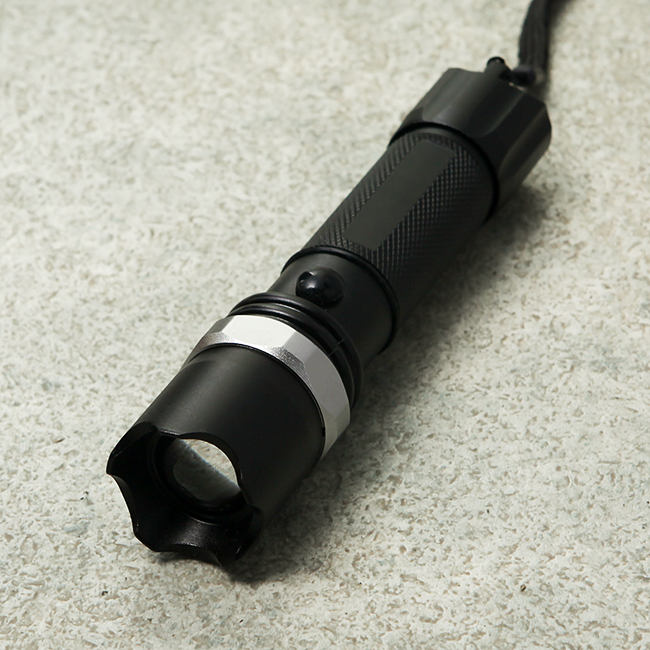 Oce 비상용 손전등 줌 LED 후레쉬 후레시 밝은 손전등 포켓 램프