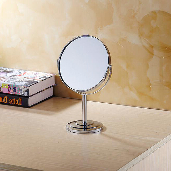Oce 스탠드 면도 화장 확대 거울 스텐드 글래스 테이블 면경 회전 탁상거울