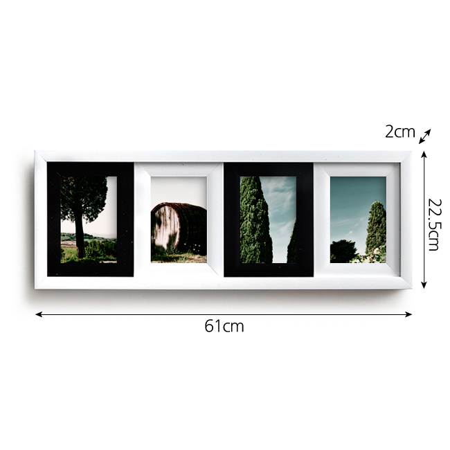 갤러리 인테리어 사진 액자(4x6) (일자형)