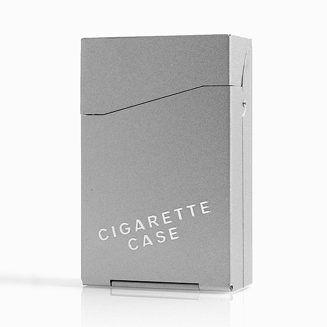 Oce 원터치 담배 케이스 레트로 담뱃갑 20개비 담배 상자 지갑 휴대용 이너 가방 카바