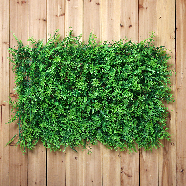 Oce 실내 정원 인조 꽃 잔디풀 60x40 전시대 바닥 매트 벽걸이 식물 매트 플랜테리어 이끼