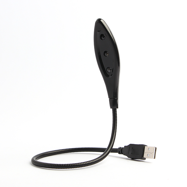 USB LED 라이트 독서등(3구)