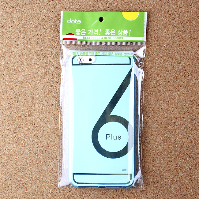 IOS 스마트폰 6 Plus 투명 젤리 케이스