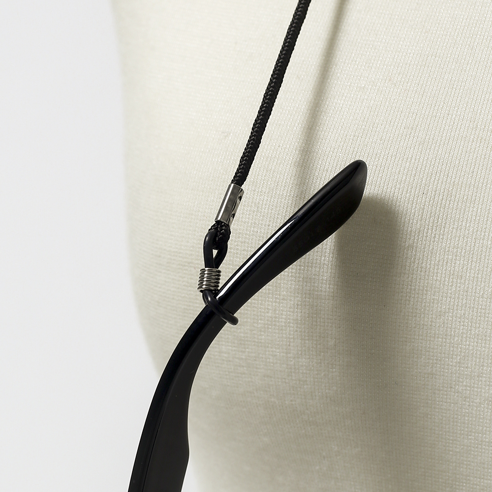 베이직 블랙 안경줄 12p세트(65cm)