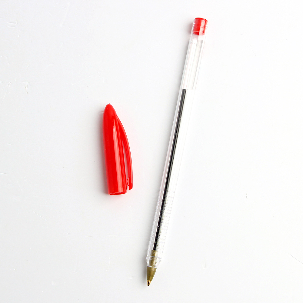 스마트 사무용 볼펜 10p세트(빨강)