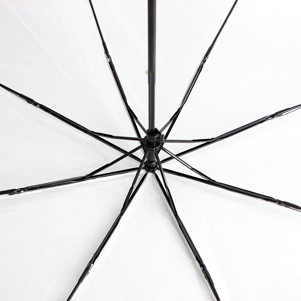 Oce 3단 투명 비닐 안전 우산 가벼운 투명우산 아동 유아 어린이집