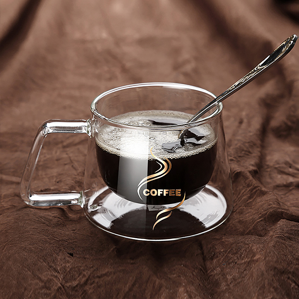 [로하티]썸데이 이중 유리 커피컵(200ml)