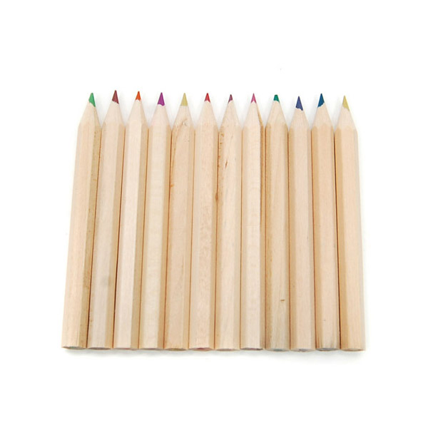 12색 나무 색연필 연필깍이 set 얇은 크레파스 칼라 연필 어린이 색칠 도구