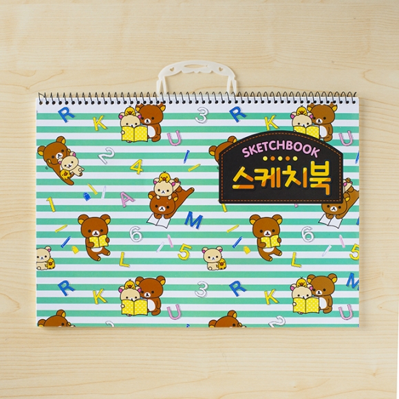 리락쿠마 스케치북(18매)