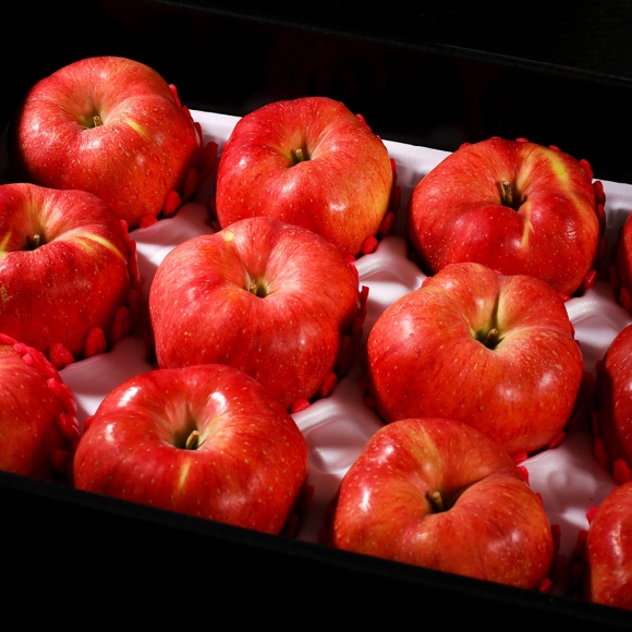 [초록자연] 홍로 사과 선물세트 5kg (11-13과) (명품)