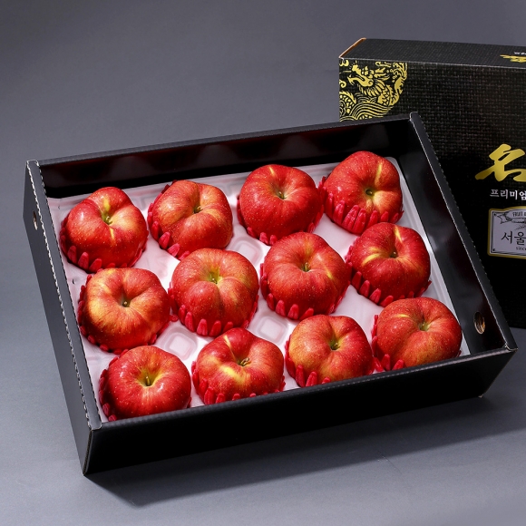 [초록자연] 홍로 사과 선물세트 5kg (11-13과) (상)