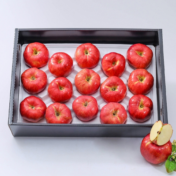 [초록자연] 홍로 사과 선물세트 5kg (14-15과) (상)