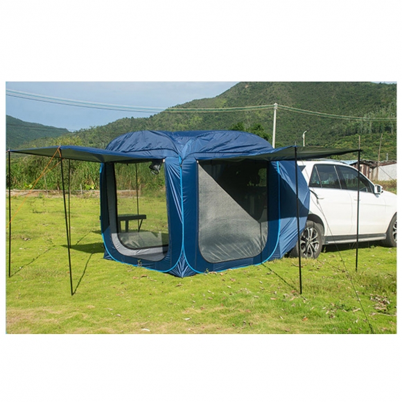 SUV 셀터 오토 캠핑 차박 텐트(블루)