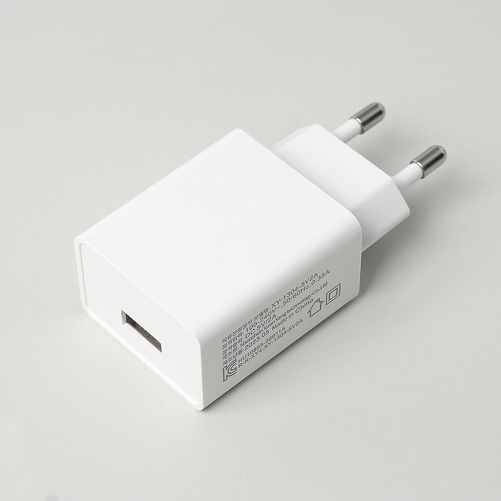 Oce 10W USB 충전기 어댑터 5V 2A USB 코드 돼지코 인버터