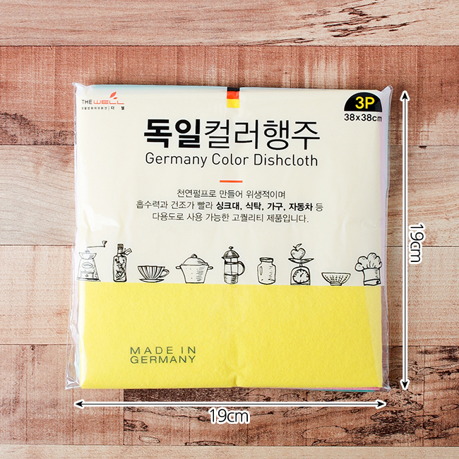 3p 부직포행주 세트(38cm)