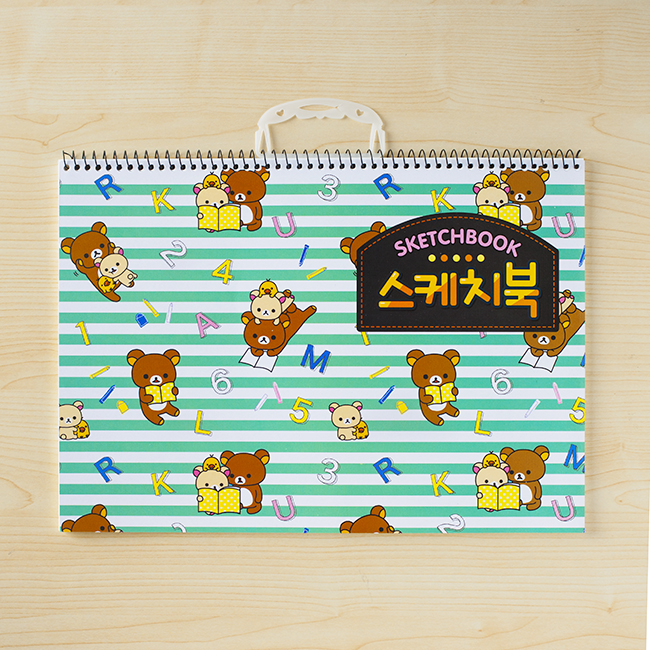 리락쿠마 스케치북(18매)