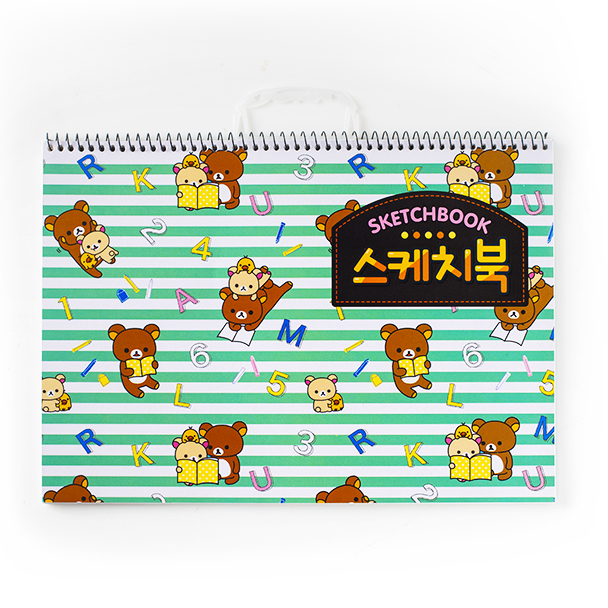 리락쿠마 스케치북(18매)
