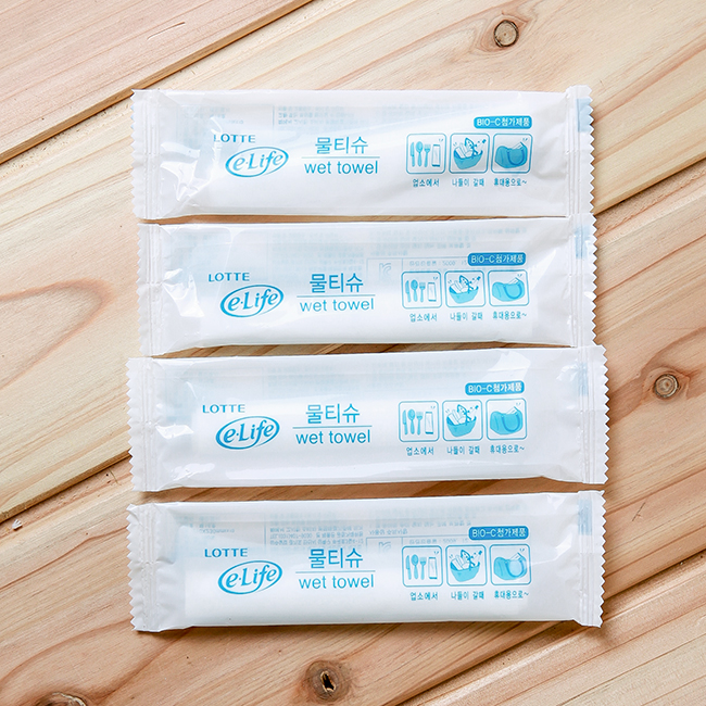 30매 롯데 이라이프 물티슈