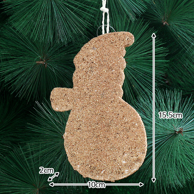 쿠키 눈사람 장식(10cmx15.5cm)
